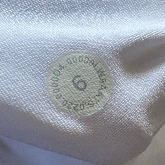 Lululemon Playoff Pleats Tennis Skort White 45594 - Picture 16 of 16